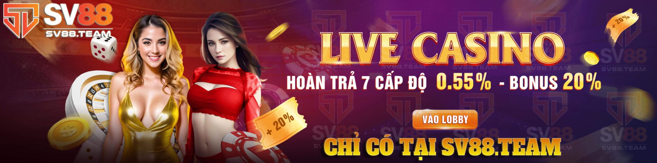 live casino hoàn trả cực hấp dẫn chỉ có tại sv88.team