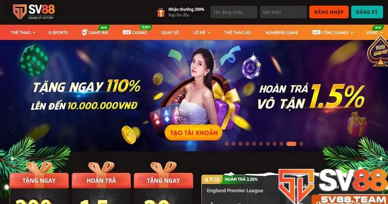 Hoàn trả 1.5% không giới hạn Sv88 được áp dụng cho mọi thành viên 